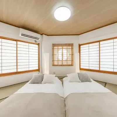 NewOpen! 駅徒歩1分 池袋エリア 60平米最大8名宿泊可能 和風モダン