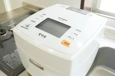 an electronic device sitting on top of a counter at Asakusa 5 Chome One Bedroom KazeNoItsu 401 in Tokyo