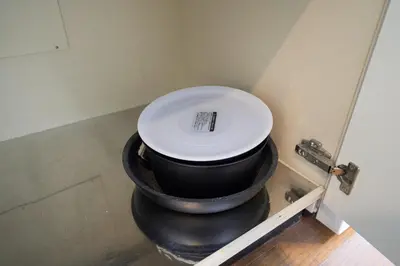 a bathroom with a toilet in the corner of a room at Toshima-ku - House - Vacation STAY 17508 in Tokyo