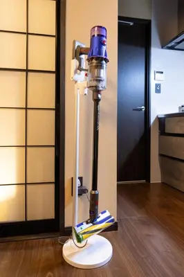 a light on a stand on the floor in a room at Asakura Ninja House Tokyostoryhotel, Tokyo Skytree in Tokyo