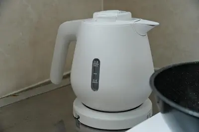 a white blender sitting on top of a counter at Solana Roppongi in Tokyo