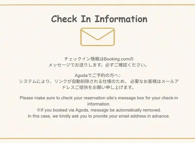 a screenshot of a document with an envelope at MX House - Cozy APT Stay in Ikebukuro Tokyo, with Direct Access to Shinjuku & Shibuya in Tokyo