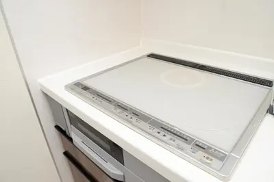 a tablet in a drawer of a refrigerator at NYHotel 5 \u65b0\u5bbf2\u968e\u5efa\u30664\u5ba41\u30d0\u30b9\u30eb\u30fc\u30e01\u30b7\u30e3\u30ef\u30fc2\u30c8\u30a4\u30ec in Tokyo