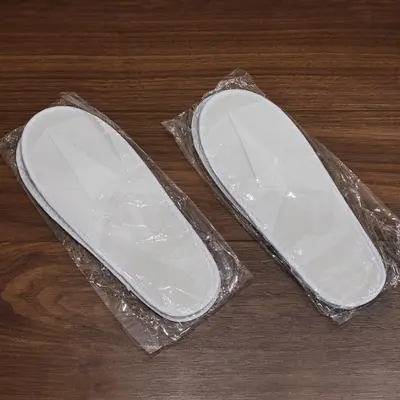 two pieces of plastic sitting on top of a table at LIFE TOWN Yotsugi in Tokyo