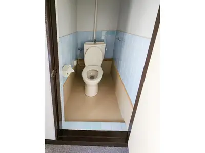 a bathroom with a toilet in a stall at Mamada Building - Vacation STAY 18001 in Tokyo