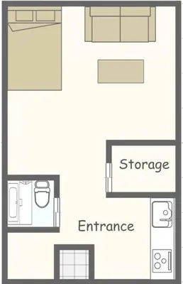 a drawing of a floor plan of a house at \u30a2\u30f3\u30c9\u30b9\u30c6\u30a4\u4e2d\u91ce5\u4e01\u76ee102 in Tokyo