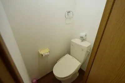 a bathroom with a white toilet in a room at \u6587\u4eac\u533a\u8c4a\u5cf6\u533a\u5357\u5927\u585a1 in Tokyo
