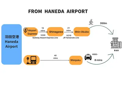 an illustration of a diagram of a receptor for hameda antigen at COMMA HOUSE Shinjuku 14 in Tokyo