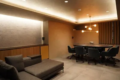 a dining room with a table and chairs at Musashi Condo Takadanobaba in Tokyo
