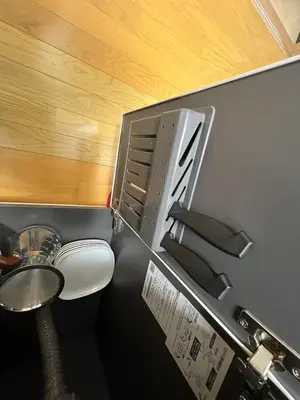 a small bathroom with a toilet and a sink at Fang-Shibadaimon-house-MT0300 in Tokyo