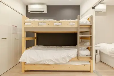 a bunk bed room with two bunk beds at residence MINAMI-AOYAMA102 in Tokyo