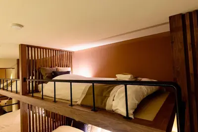 a bedroom with a bunk bed in a room at VISTALIA - Vacation STAY 18150 in Tokyo