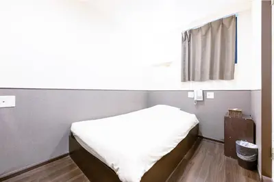 a hospital room with a bed and a window at Hotel Grand Fort - Vacation STAY 85455v in Tokyo