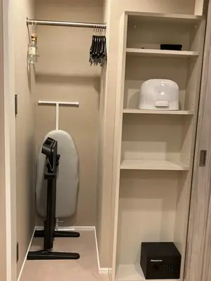 a bathroom with a white urinal in a closet at ENT TERRACE GINZA Premium in Tokyo