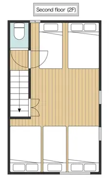 a floor plan of a baseball field at 103, Higashi-Yotsugi 3A, Entire house for rent, \u6771\u56db\u3064\u67283A in Tokyo