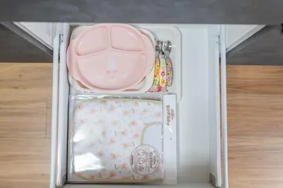 a pink hello kitty playset in a white box at Shibuya 5Bedroom Private Villa 2Bath 2WC Up to 14 Guests in Tokyo