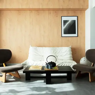 Zen apartment in central Tokyo