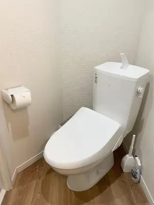 a bathroom with a white toilet in a room at T-Hotel \u6d45\u8349 in Tokyo