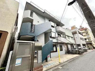 a building on the side of a street at Terrace Tokyo Skytree in Tokyo