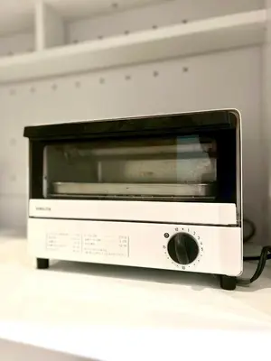 a toaster oven sitting on top of a counter at Terrace Tokyo Skytree in Tokyo