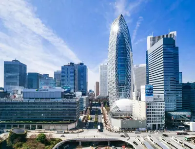 a view of a city with tall buildings at Close to SHIBUYA! 6beds New & Comfortable Stay! in Tokyo