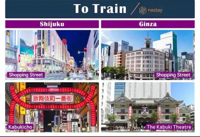 a group of four pictures of a city at \u65b0\u5bbf\u5e02\u4e2d\u5fc3\u6b4c\u821e\u4f0e\u753a\u4f0a\u52bf\u4e39\u5f92\u6b653\u5206\u949f#1 in Tokyo