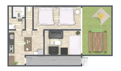 a detailed floor plan of a house with at \u30aa\u30fc\u30d7\u30f3\u7279\u4fa1 \u5317\u658e \u5bcc\u58eb\u306e\u9593 \u6c60\u888b4\u5206 \u65b0\u5bbf16\u5206 \u6e0b\u8c3721\u5206 in Tokyo