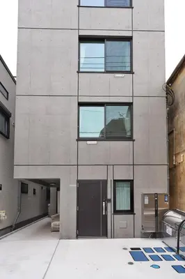 an external view of a building with windows and doors at YXD502 Direct Skytree convenience facilities in Tokyo