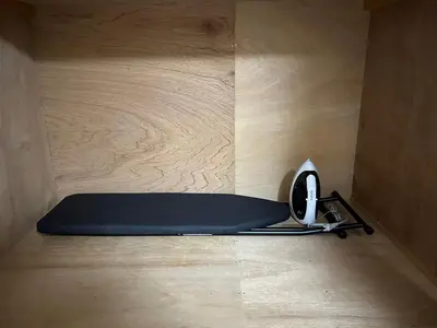 a treadmill sitting on the floor in a box at KILN-torigoe2chome INN in Tokyo