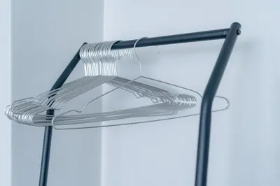 a glass chair sitting on top of a table at unito residence TSUKIJI in Tokyo