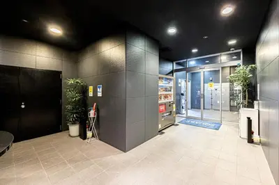 a store lobby with plants on the walls at SQ312-5 mins Shibuya Station JR Yamanote - Max 2 in Tokyo