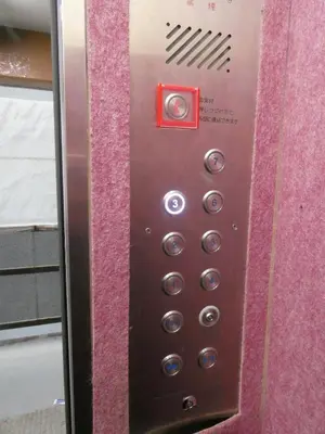 a elevator with a bunch of buttons on it at Best location Private Kabukicho 2chome HigashiShinjuku Station 2min 58 m2 Super Convenient Shopping Gourmet Play in Tokyo