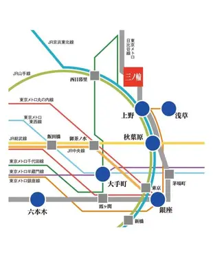 a map of the subway system in china at asakusa \u5343\u675f in Tokyo