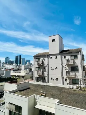a white building with a tower on top of it at suny503-SJ0008 in Tokyo