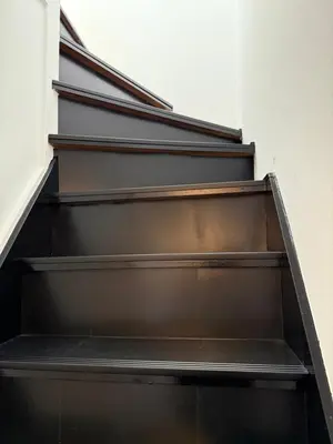 an empty stair case in a building at Hotel Axel Shinjuku in Tokyo