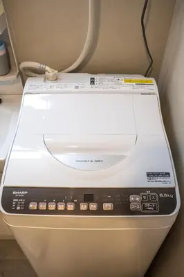 a washing machine in an airplane at \u548c\u306e\u5bbf\u30db\u30c6\u30ebYamatoinn Akihabara#101 in Tokyo