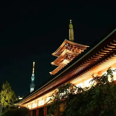 Asakusa Temple Detached BuildingZhujia Inn 2-8 people3 min walk to Asakusa Temple Skytree Ueno within walking distanceDirect access to Ginza