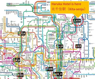 a map of hanoi hospital is herelearsawsaw at \u5317\u5343\u4f4f\u306e\u4e00\u8ed2\u5bb6\uff4b3 in Tokyo