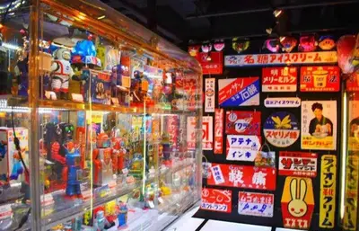 a store filled with lots of different types of toys at LUANA in SHIN-KOUENJI in Tokyo