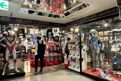 a store with mannequins in the window of a store at LUANA in SHIN-KOUENJI in Tokyo