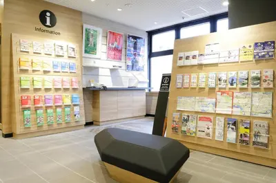 a store with a bench in the middle of a store at Tokyo Inn - Vacation STAY 26513v in Tokyo