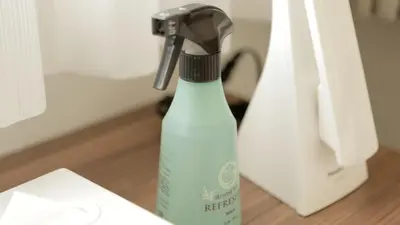 a spray bottle sitting on a table next to a window at Tokyo Inn - Vacation STAY 26555v in Tokyo