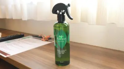 a green bottle of soap sitting on a table at Tokyo Inn - Vacation STAY 26689v in Tokyo
