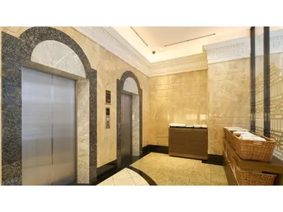a bathroom with a walk in shower and a sink at The OneFive Tokyo Kameido - Vacation STAY 64628v in Tokyo
