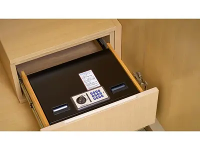 a box with a cash register in a cabinet at The OneFive Tokyo Kameido - Vacation STAY 64577v in Tokyo