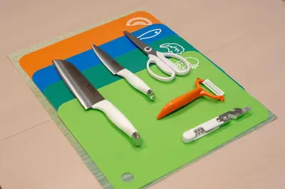 a group of kitchen tools sitting on top of a table at Y's INN アネックス 012T in Tokyo