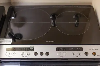 a toaster oven with glasses on top of it at \u30d5\u30b8\u30bf\u30ad\u30b3\u30fc\u30dd in Tokyo