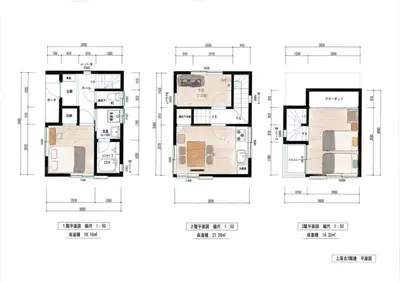 a floor plan of a house at \u697d\u9038 \u4e2d\u4e95 104t in Tokyo