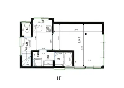 a floor plan of a house at \u5b50\u732b\u306e\u5bb6 103t in Tokyo