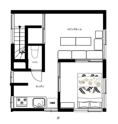 a floor plan of a house at Y's INN 池袋西 029T in Tokyo